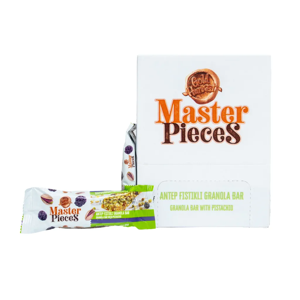 Master Pieces Granola Bar wt Pistachio 27g