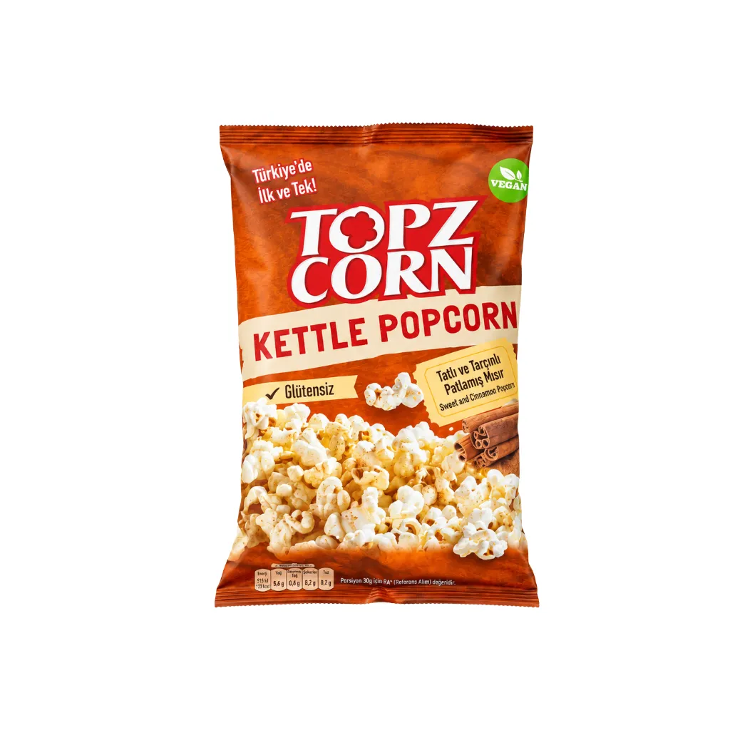 [4195] TOPZCORN Sweet & Cinnamon Popcorn 130g