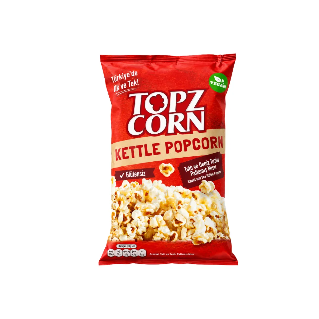 [4196] TOPZCORN Sweet & Seasalted Popcorn 130g
