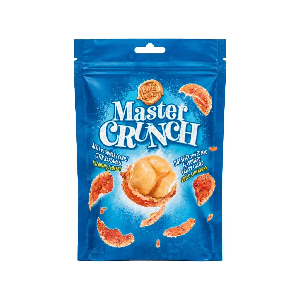 [4202] Master Crunch Hot Spicy & Sumac Flav Crispy Coated Fried Chickpeas 140g