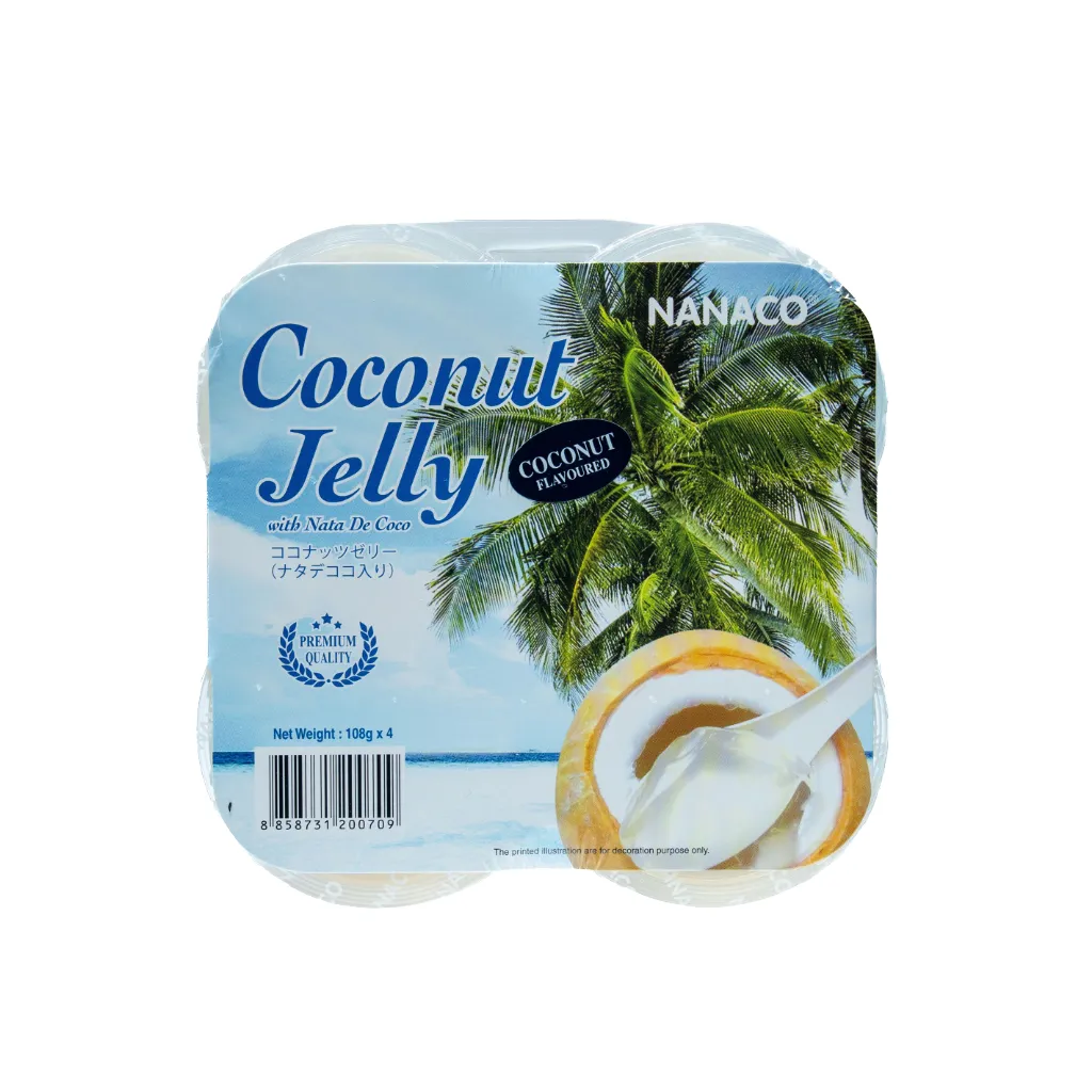 Nanaco Coconut Flav Pudding wt Nata De Coco 108g