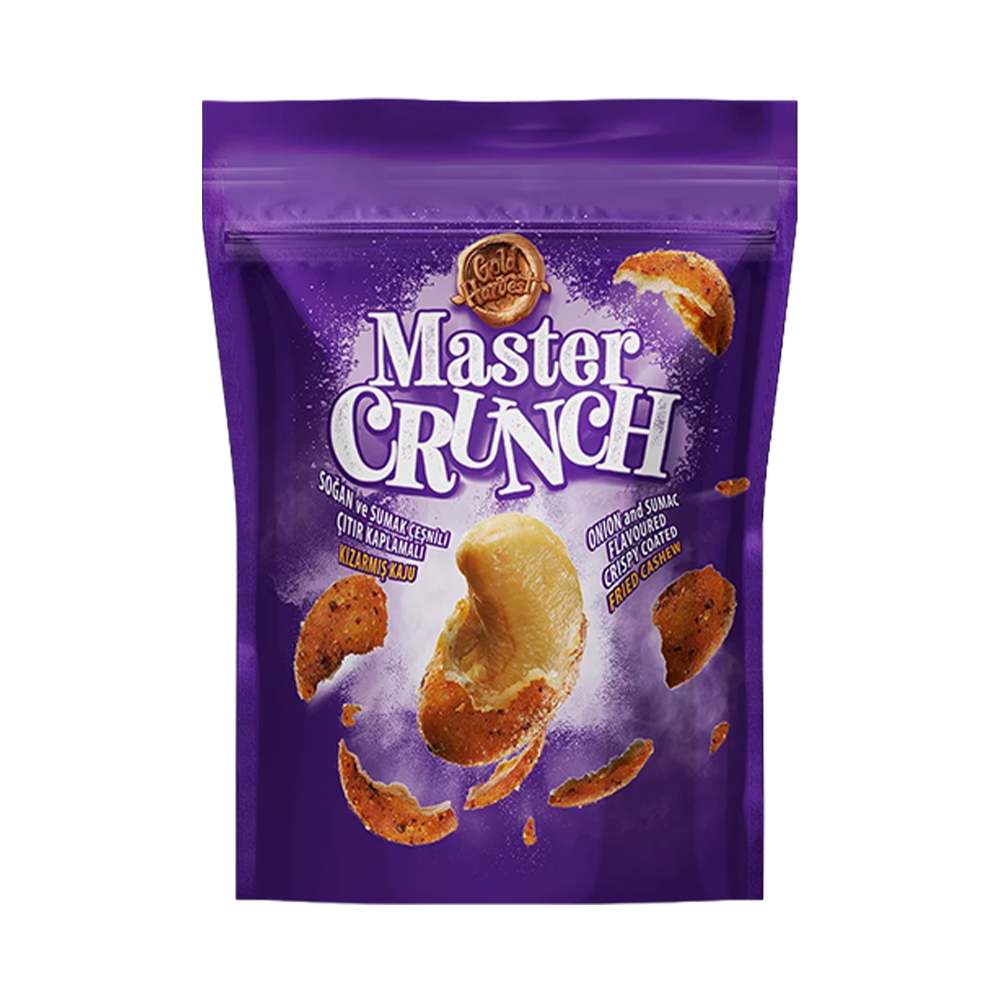 [3146] Master Crunch Onion&Sumac Flav Cashew 140gr