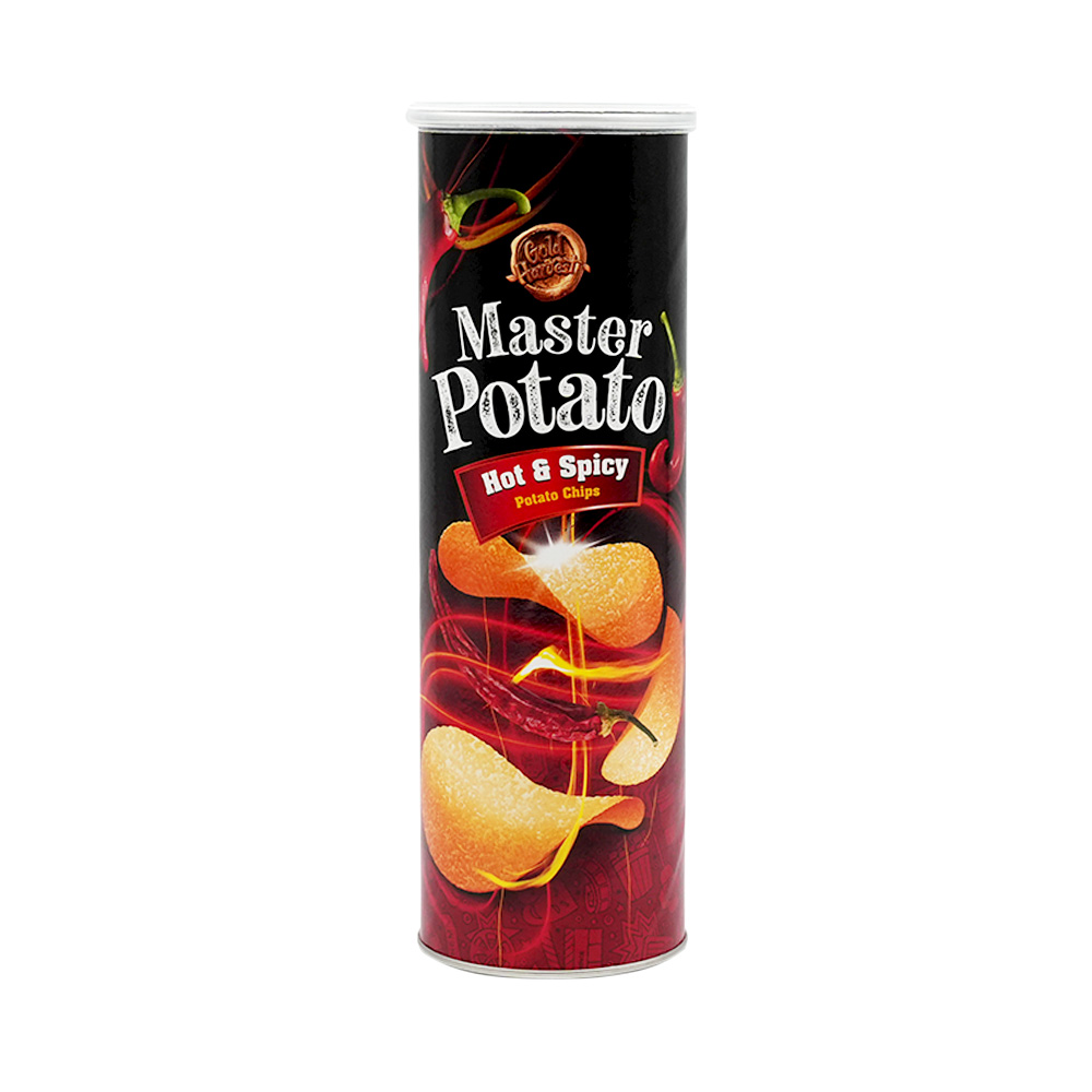 [3148] Master Potato Hot&Spicy Flav Potato Chips 160gr