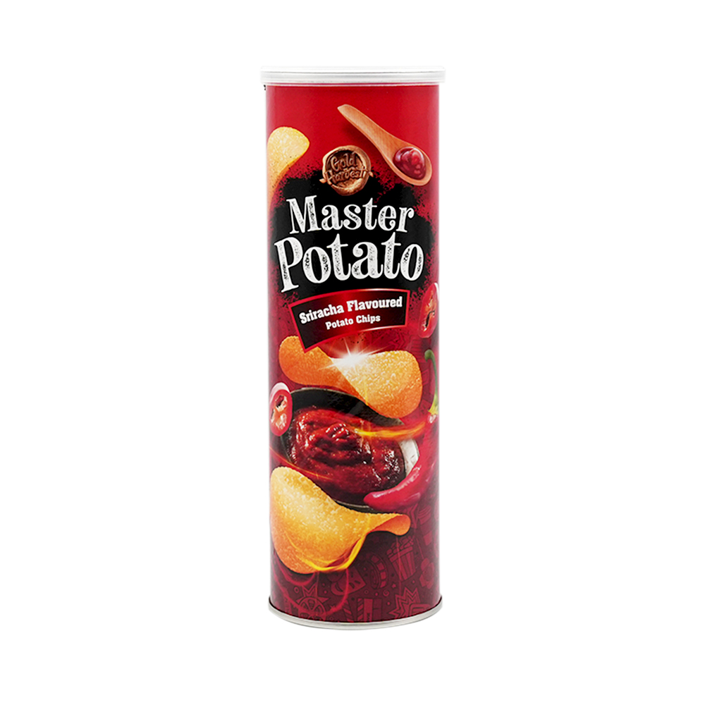 Master Potato Sriracha Flav Potato Chips 160gr