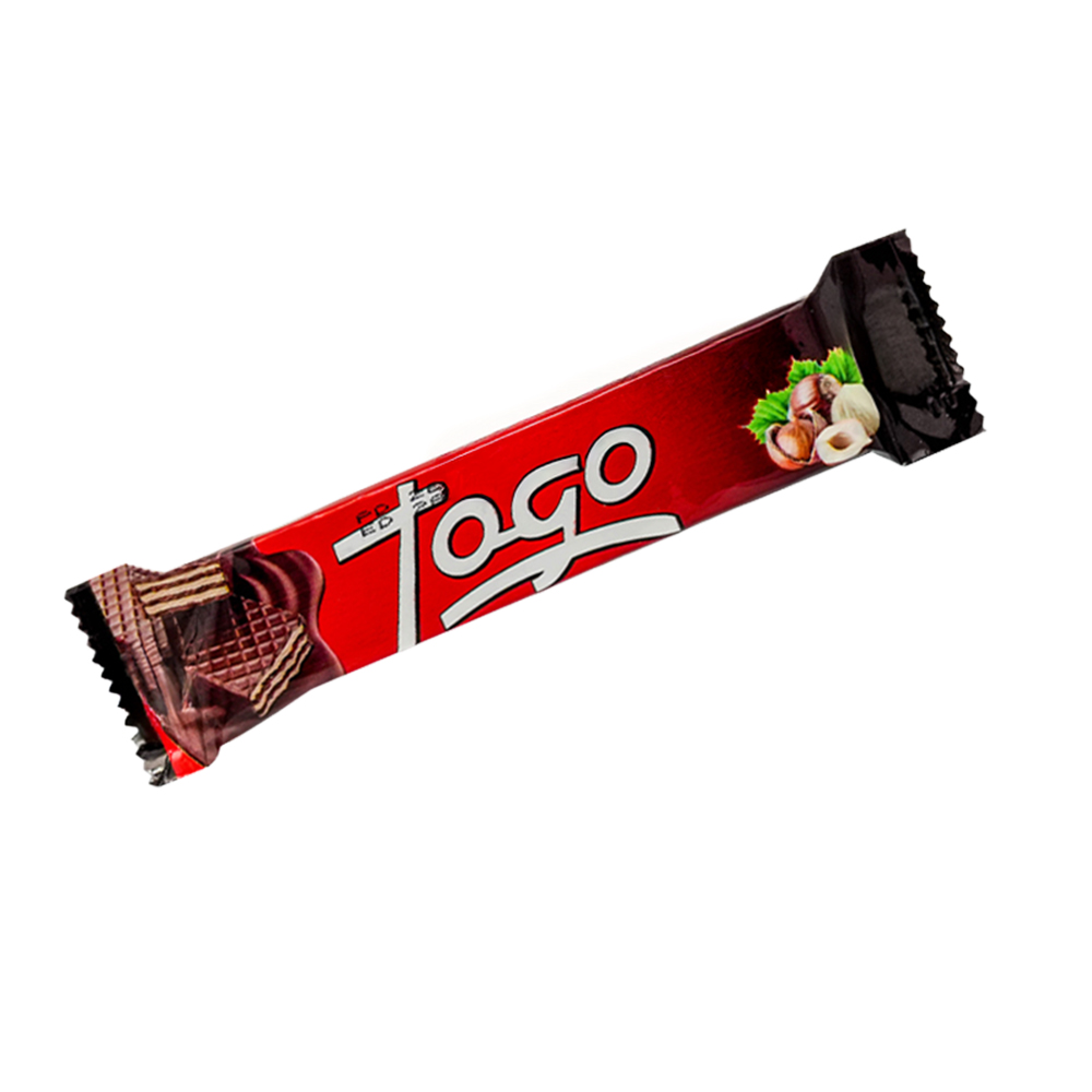 [3330] Togo Chocolate Coated Hazelnut Flav Creamy Wafer 18g