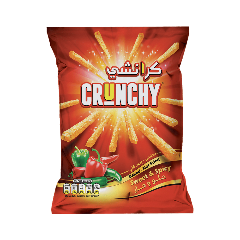 Crunchy Sweet & Spicy Corn Snacks 30g