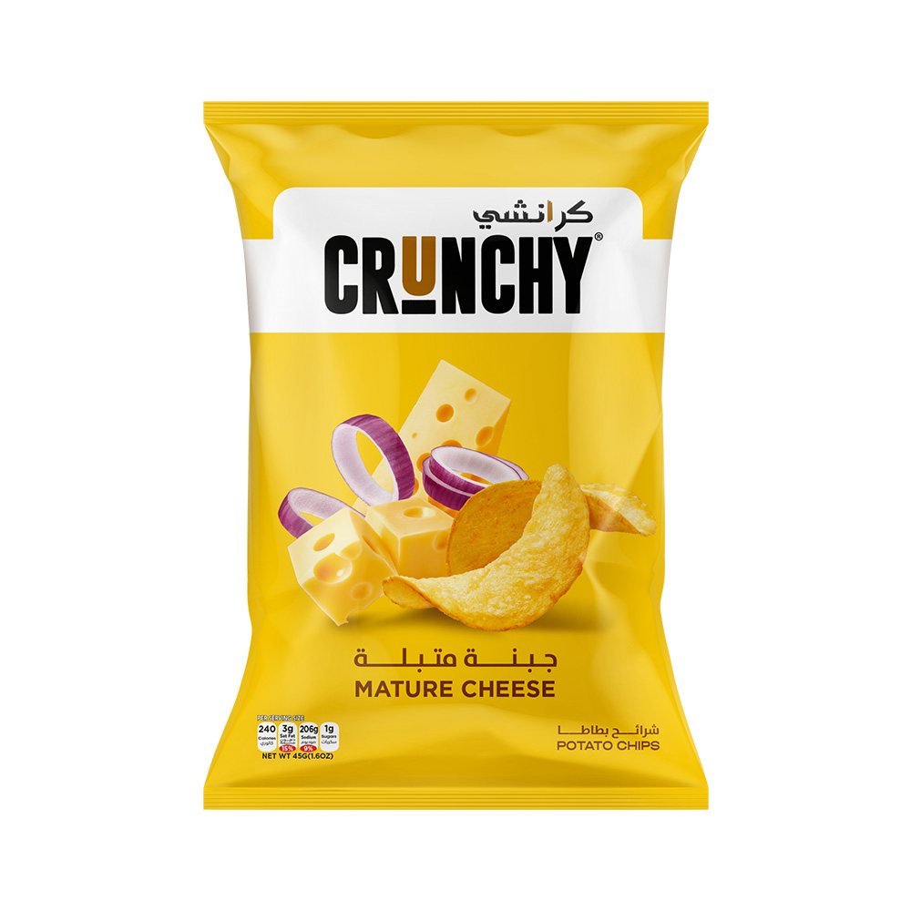 Crunchy Mature Cheese Potato Chips 45g