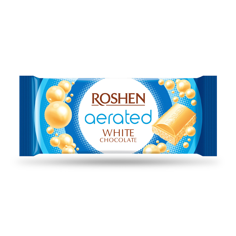 Roshen (6371) Aerated White Chocolate 80g