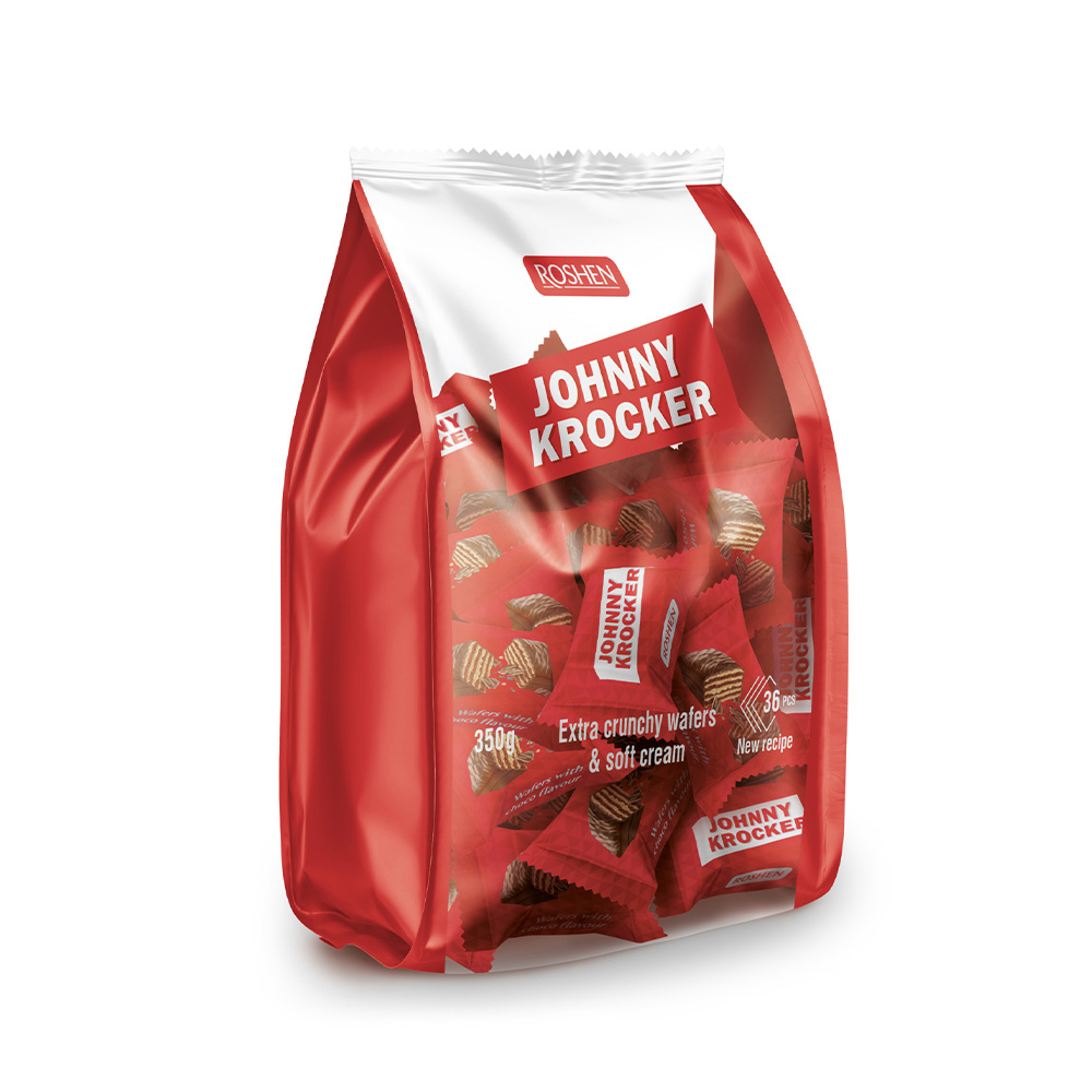 [3421] Roshen (5595) JK Wafers wt Chocolate Flav Filling 1kg