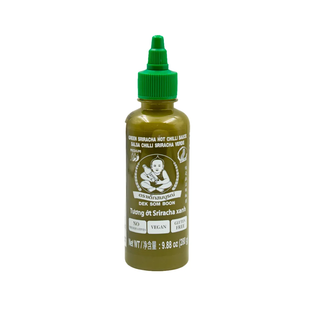 [3531] DSB Green Sriracha Hot Chilli Sauce GF (3No) 280g