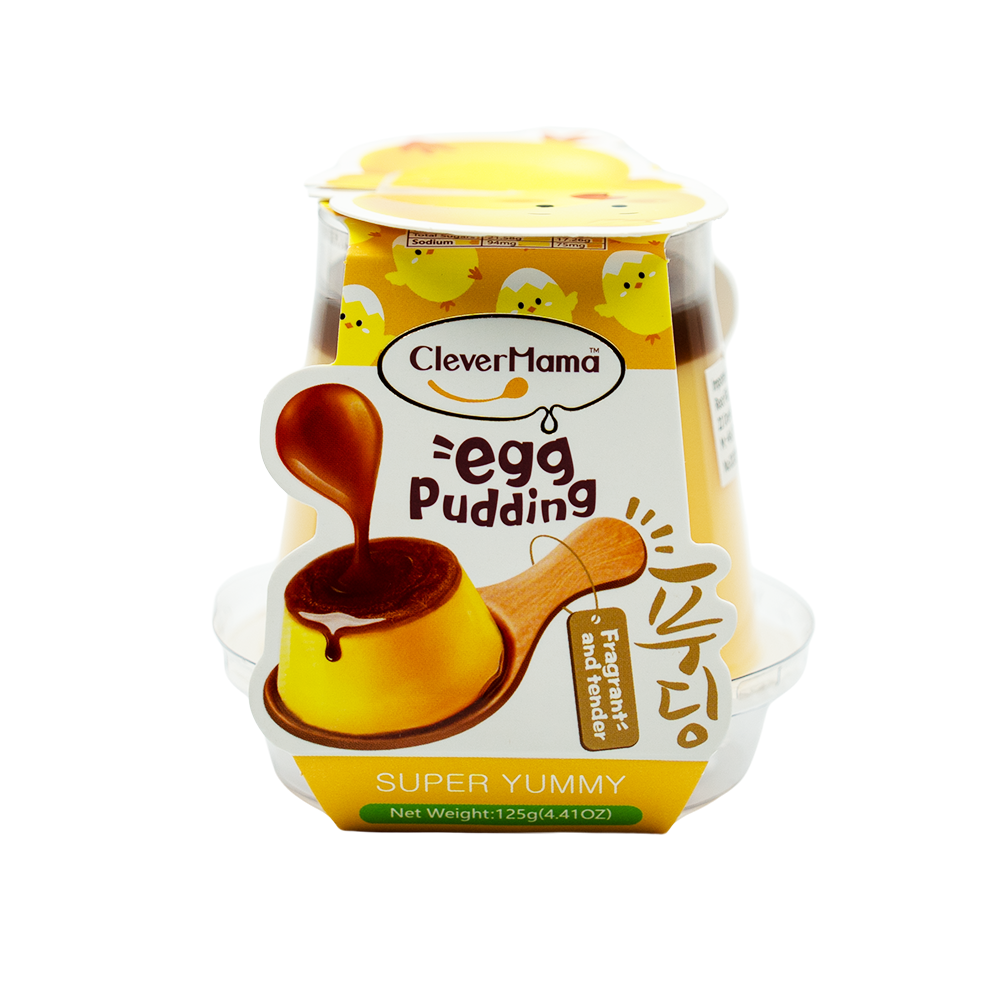 Clever Mama Caramel Egg Pudding 125g