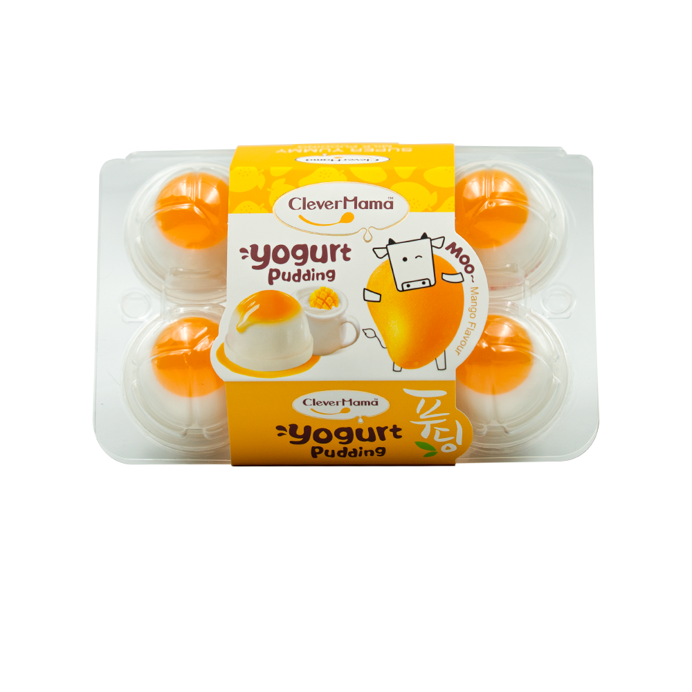 Clever Mama Yogurt Pudding Mango Flav 230g