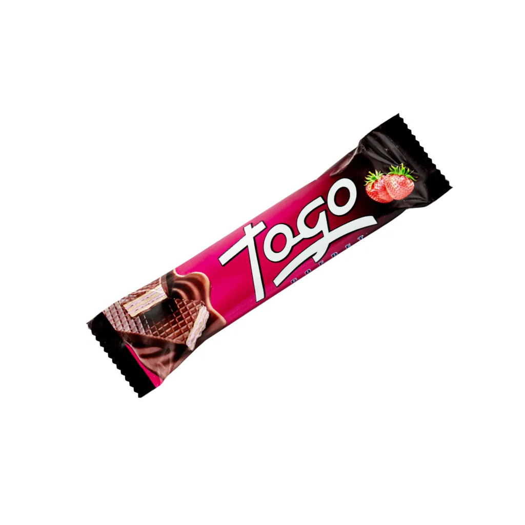 [3548] Togo Choc Coated Strawberry Flav Creamy Wafer 18g