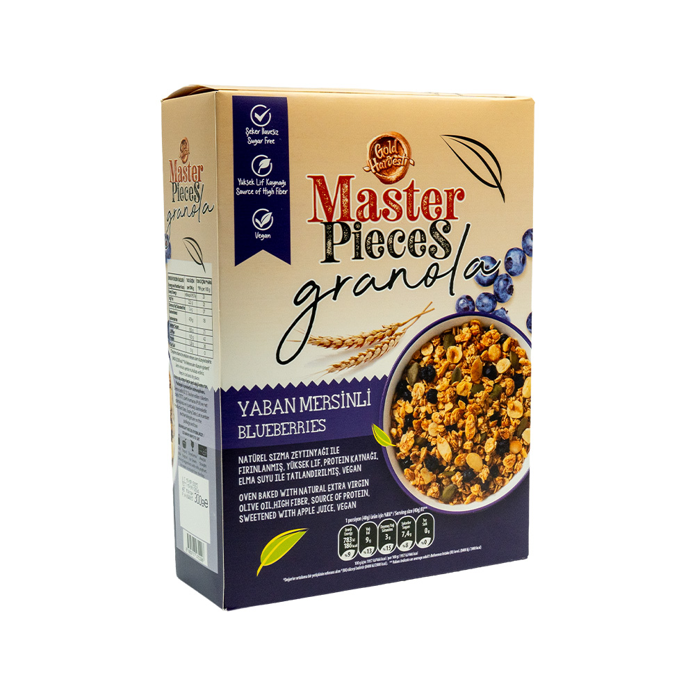 Master Pieces Granola Blueberries 300gr