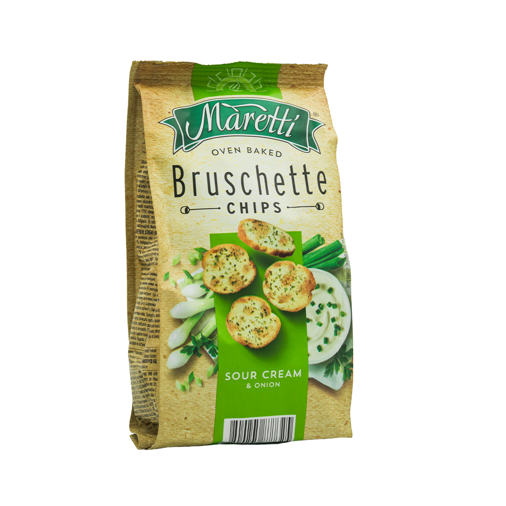 Maretti Bruschette Chips Sour Cream&Onion 70gm