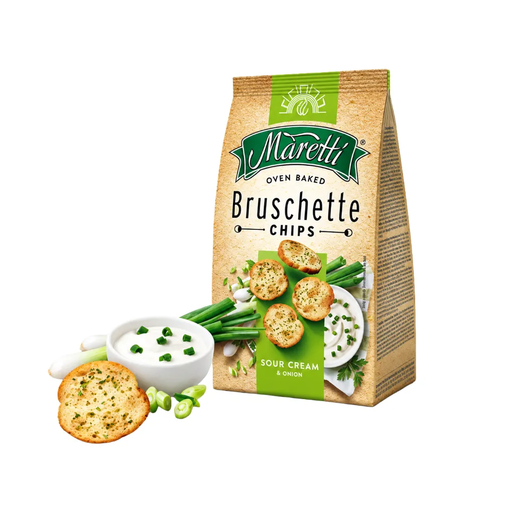 Maretti Bruschette Chips Sour Cream&Onion 70gm