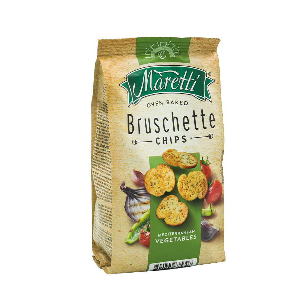 Maretti Bruschette Chips Veg Flav 70gm