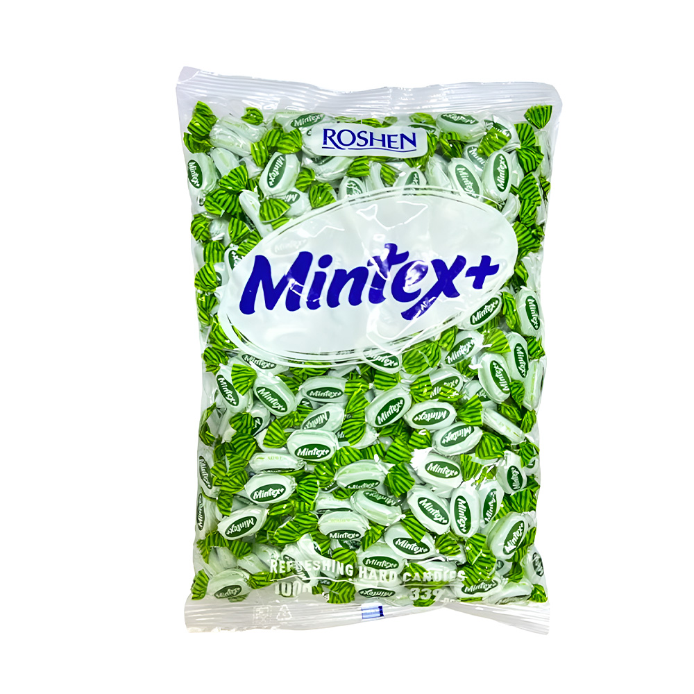 Roshen(2334) Mintex Mint Hard Candies wt Mint Flav 1kg