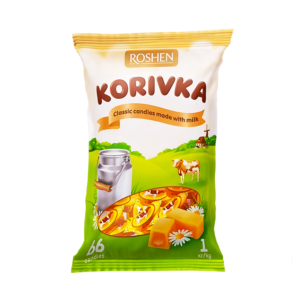[3619] Roshen(5802) Korivka Milky Sweets 1kg