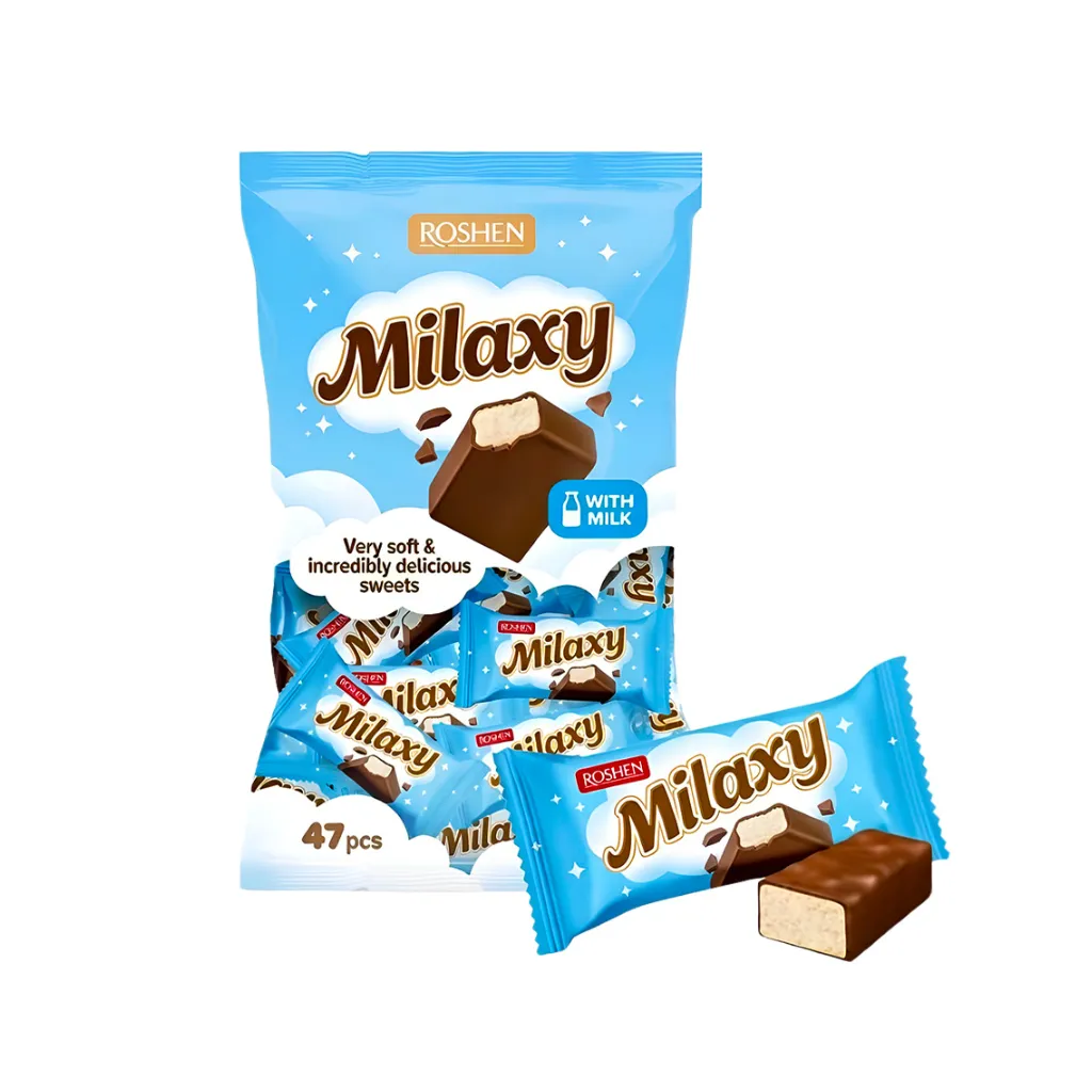 Roshen(9370) Milaxy Sweets in Cocoa Coating 1kg