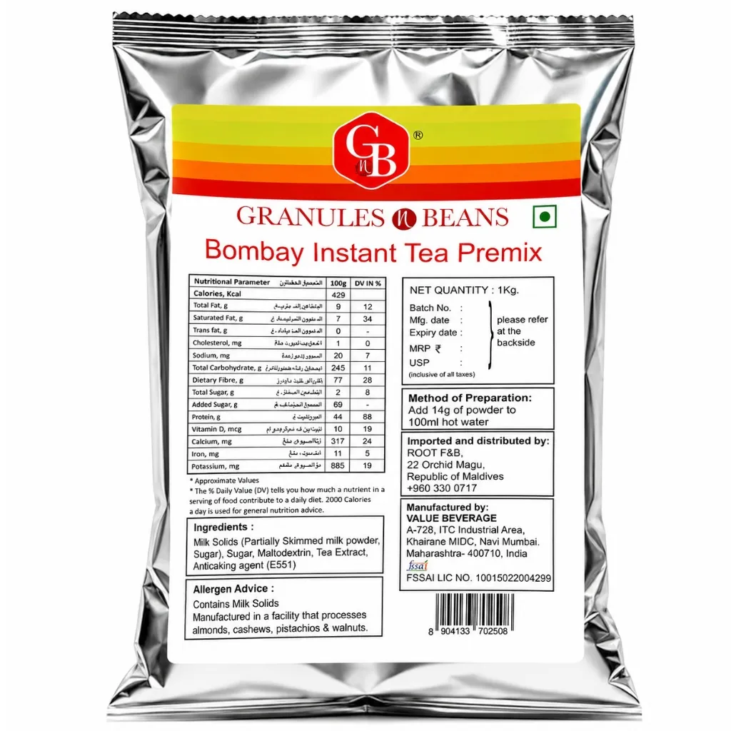 GnB Bombay Tea Premix 1kg