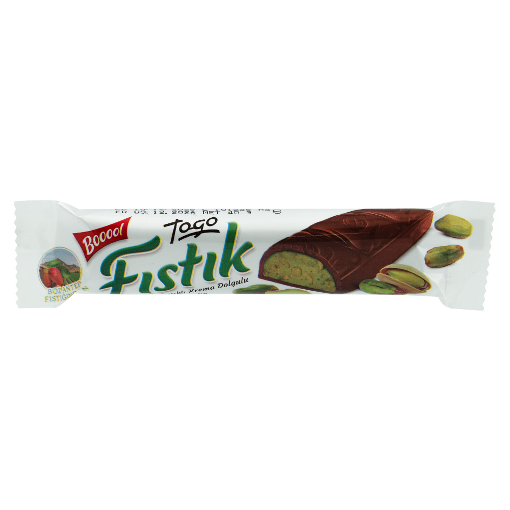 Togo Fistik Chocolate Pistachio Cream Flav Bar 40g