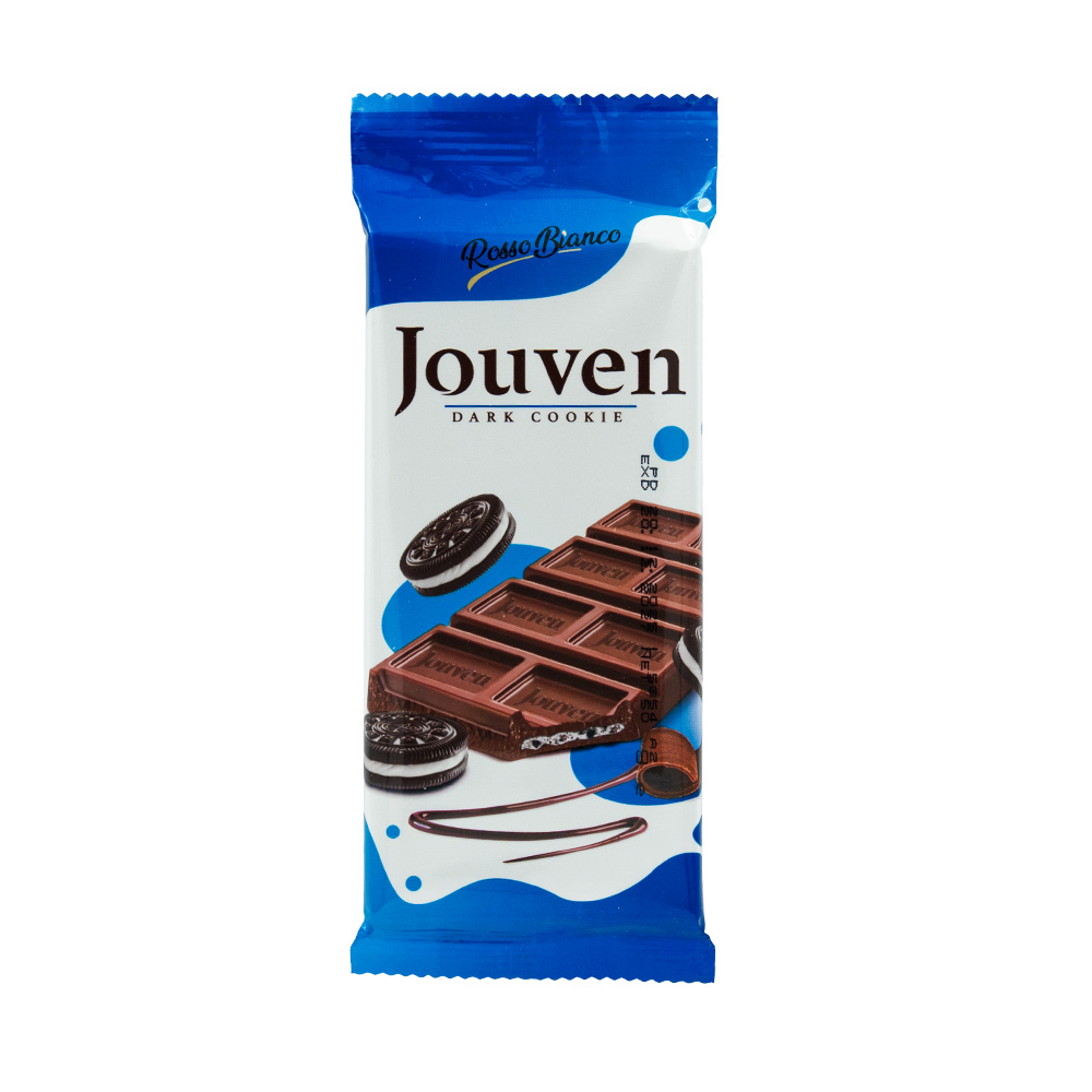 [3644] Rosso Bianco Jouven Dark Cookie 50g