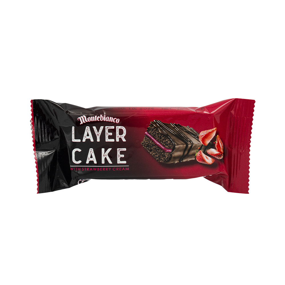[3656] Montebianco Strawberry Cream Cake 40g