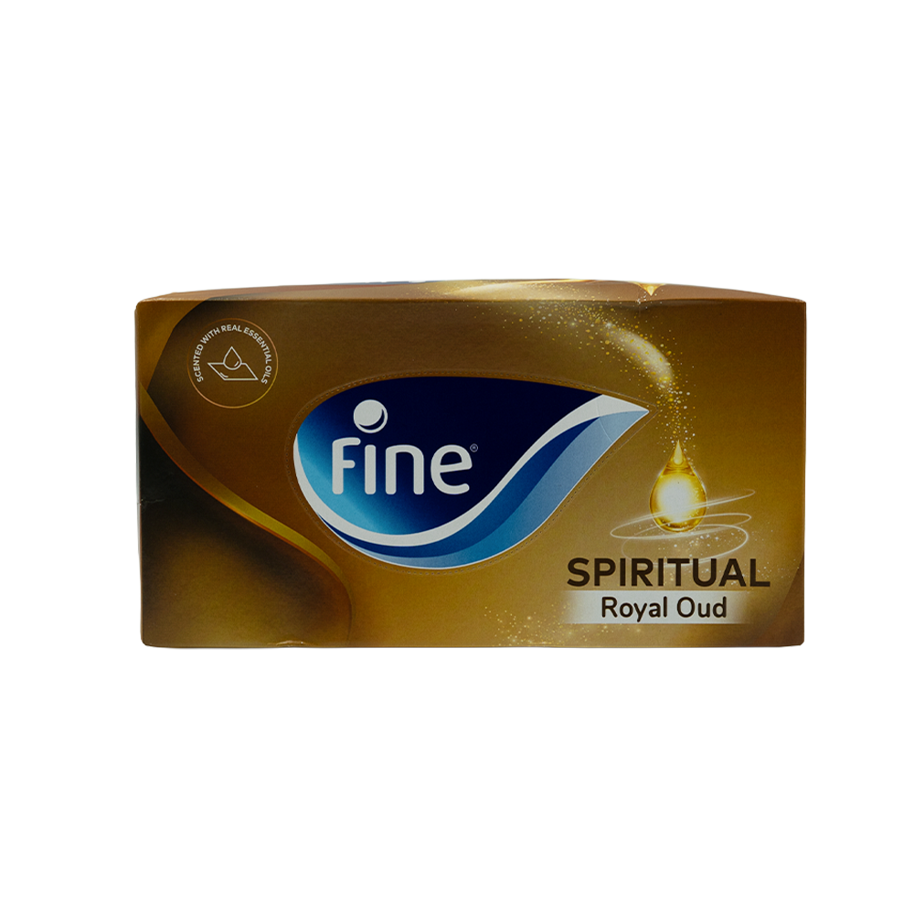 Fine Facial Tissues Wellness Scents Spiritual-Silver Oud 120 X 2 Plies