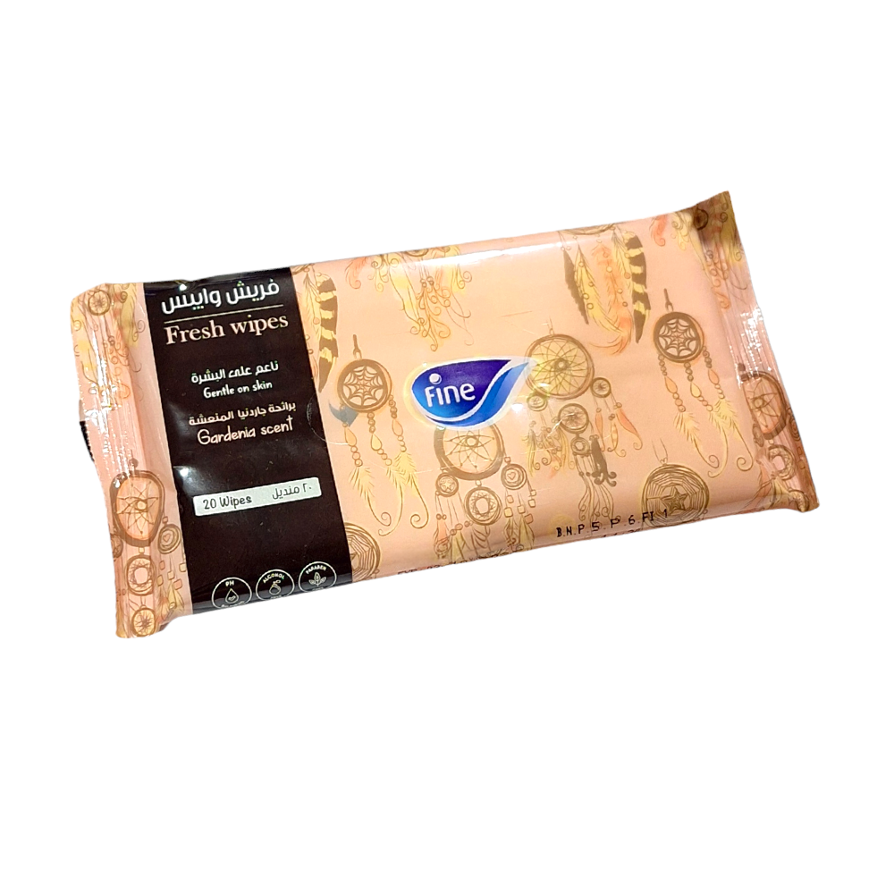 [3680] Fine Fresh Wipes Fine Wiping 20 Sheets EP Gardenia