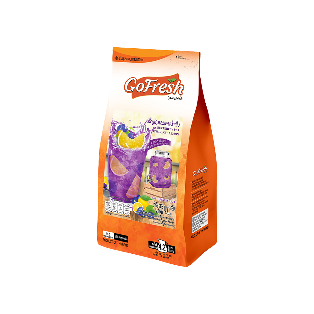 GoFresh Butterfly Pea wt Lemon Powder 400g