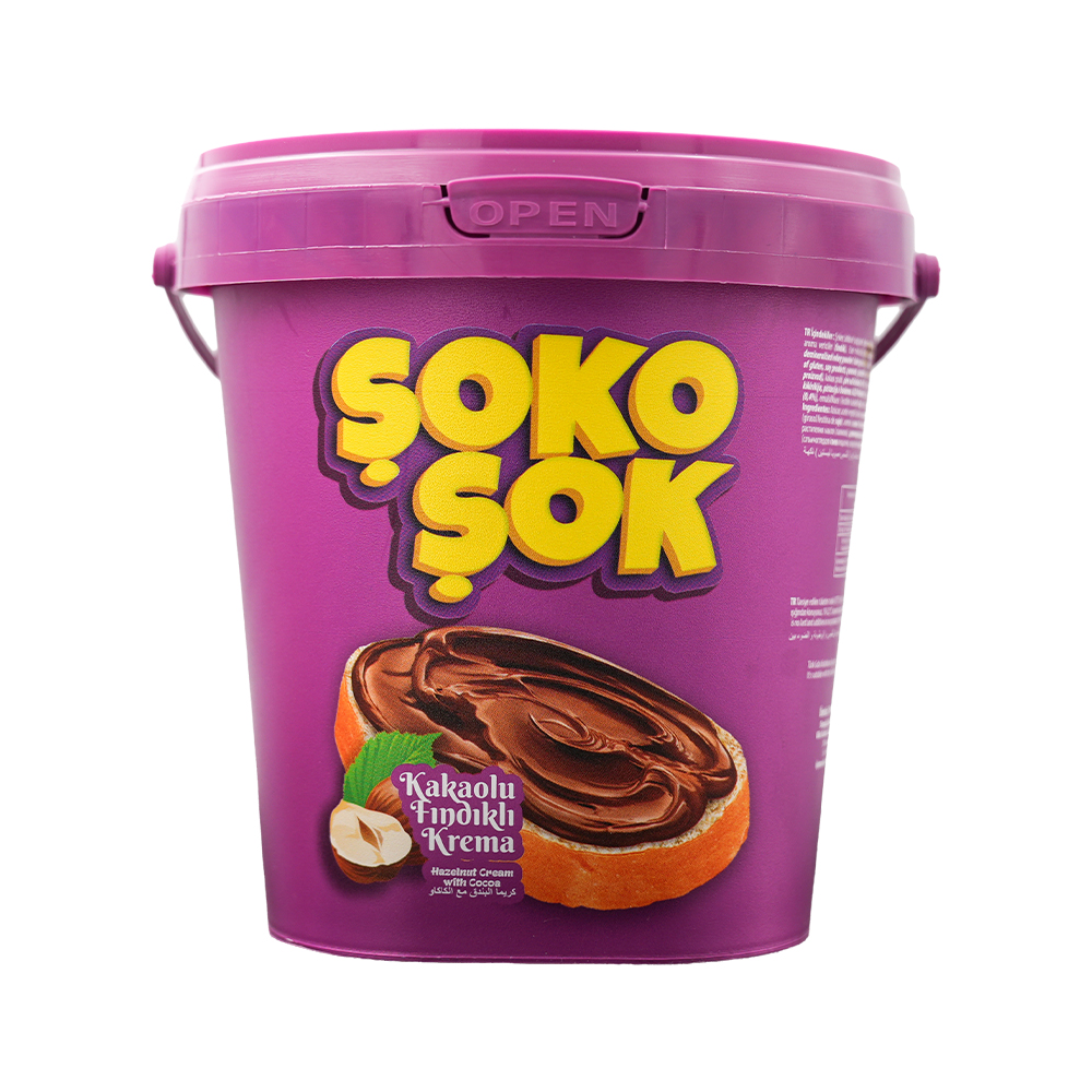 Soko Sok Hazelnut Cream Cocoa Bucket 700g