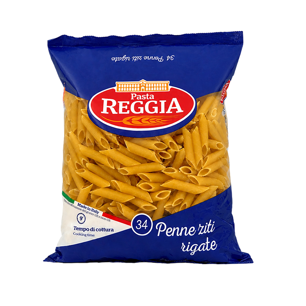 [3806] Pasta Reggia (31034) Penne Ziti Rigate 1000g