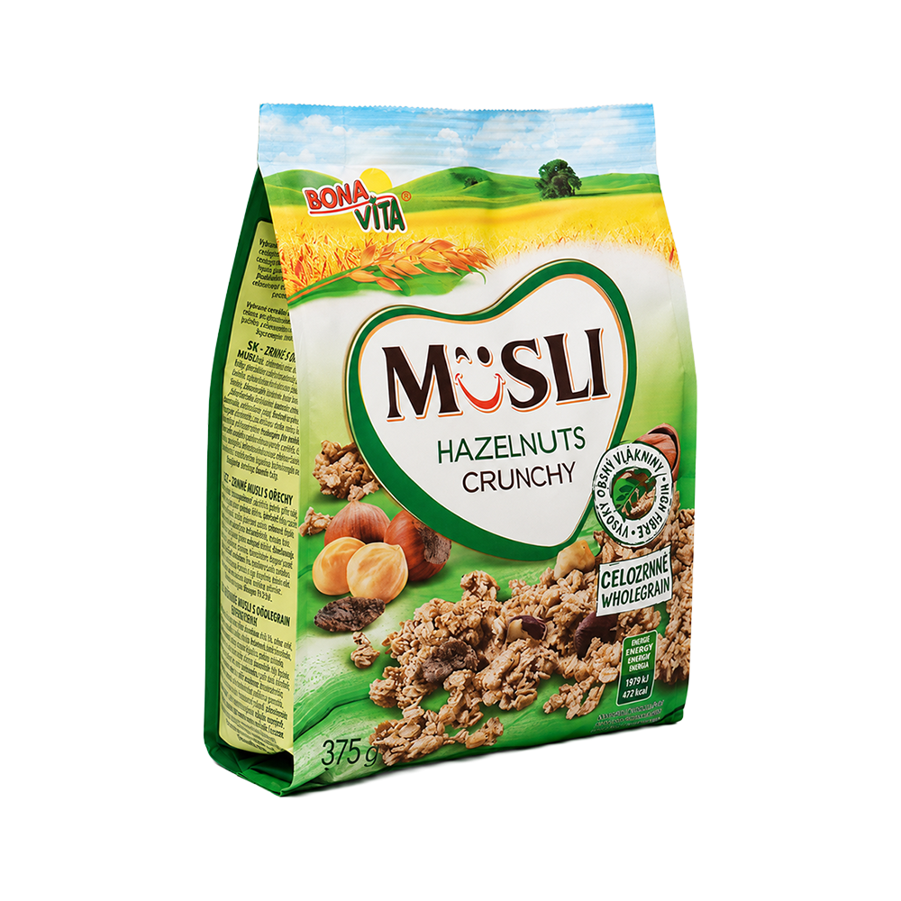 [3831] Bona Vita (5232) Musli Hazelnut Crunchy 375g