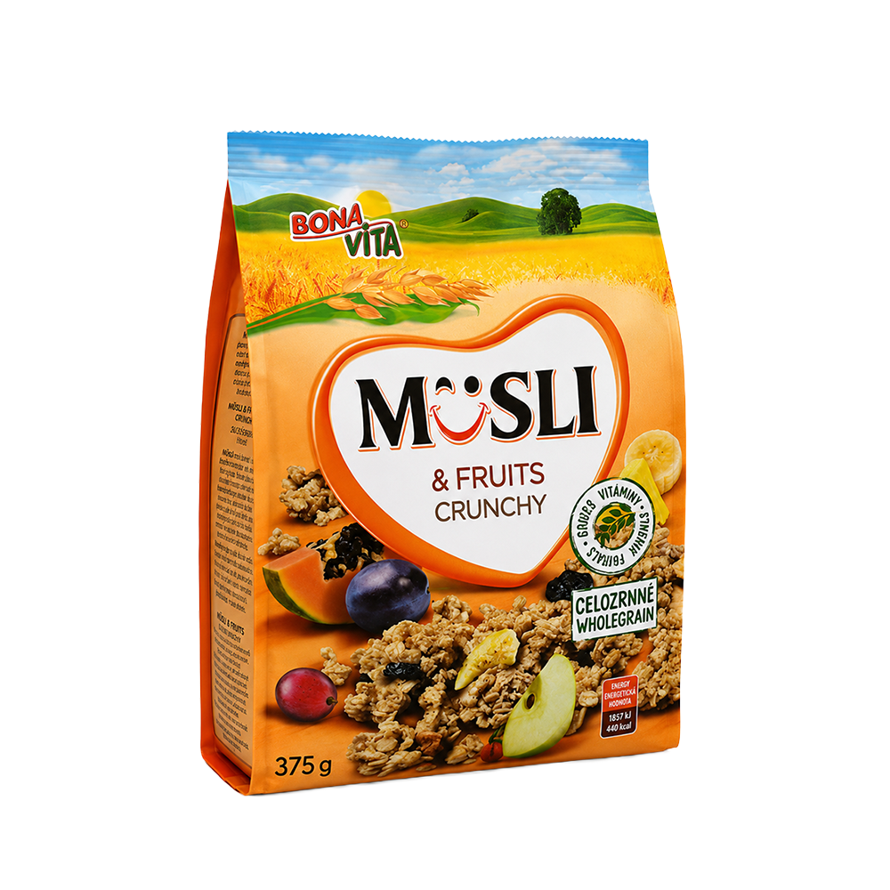 [3832] Bona Vita (5233) Musli Fruits & Crunchy 375g