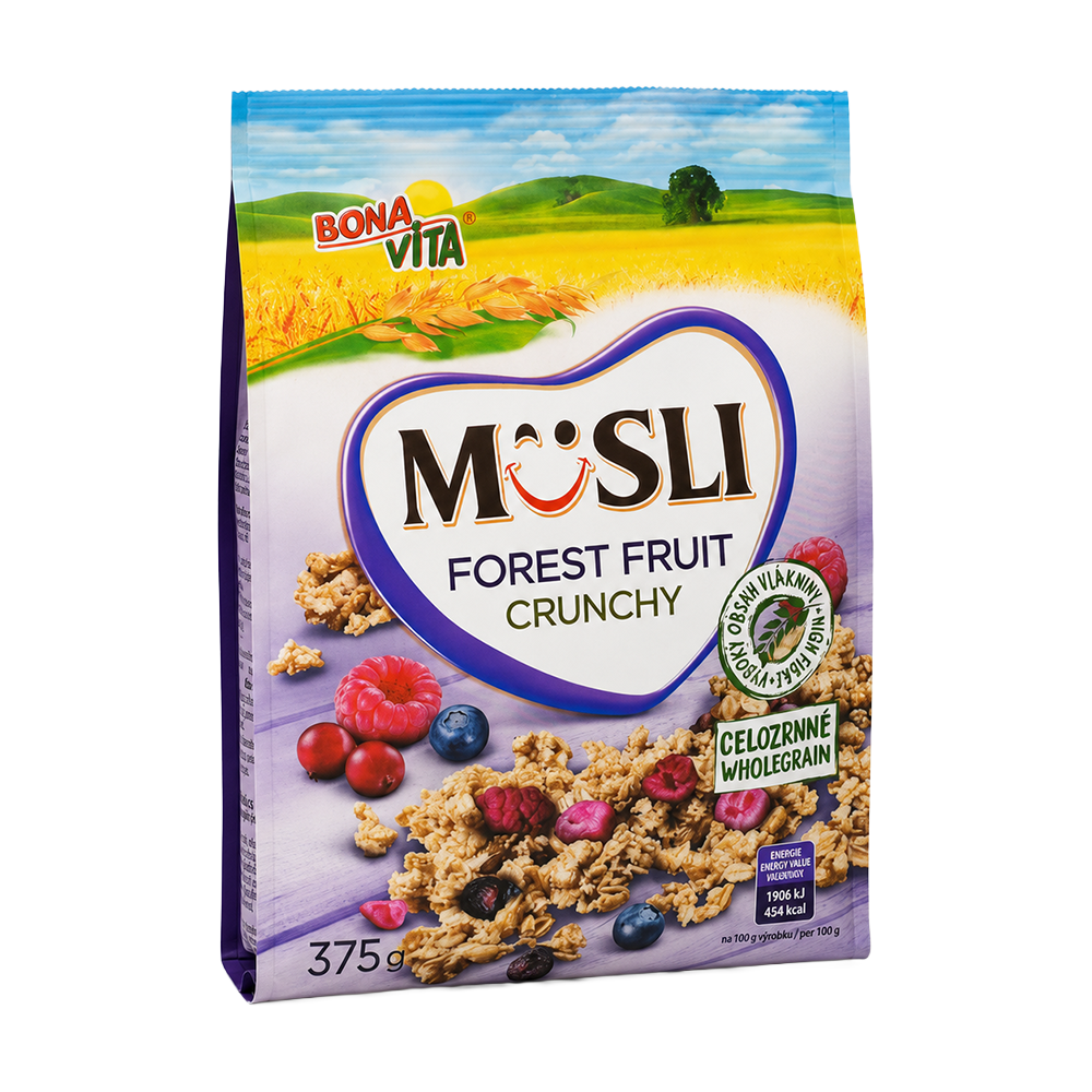 Bona Vita (5240) Musli Forest Fruit & Crunchy 375g