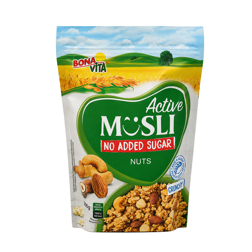 [3837] Bona Vita (5512) Active Musli Nuts 300g (No Add Sugar)