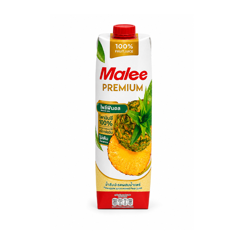 [3846] Malee Pineapple Mixed wt Pear Juice 1000ml