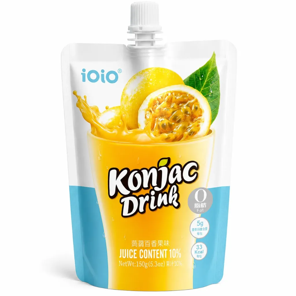 iOiO Supertasty Passion Fruit Konjac 150g