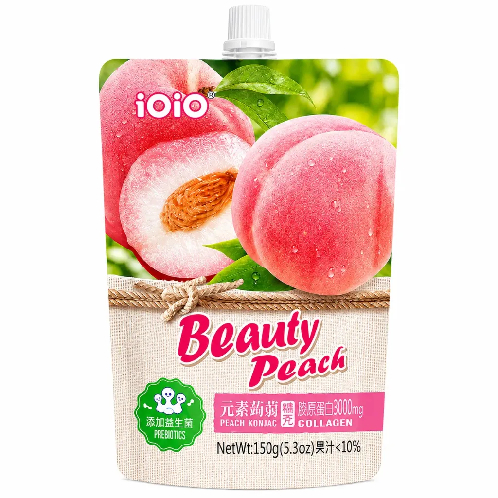 iOiO Beauty Peach Jelly Konjac 150g