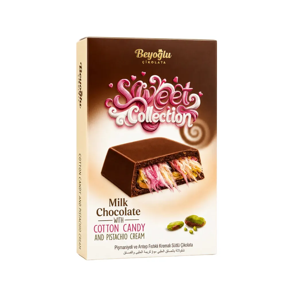 [3870] Beyoglu Sweet Collection Milk Cht wt Cttn Cndy & Pstch Crm 30g