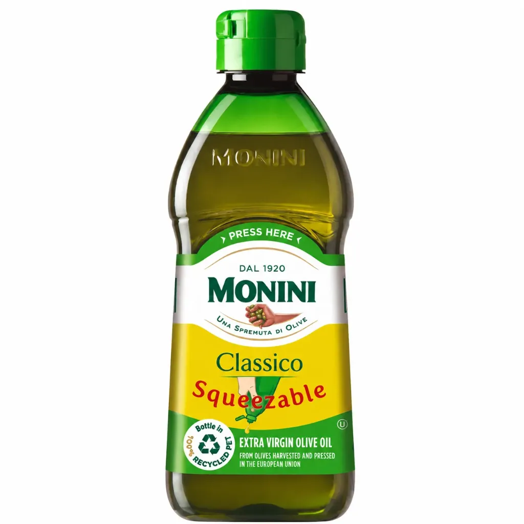 [3875] Monini Classico Ex.V.Olive Oil Squeezable 450ml