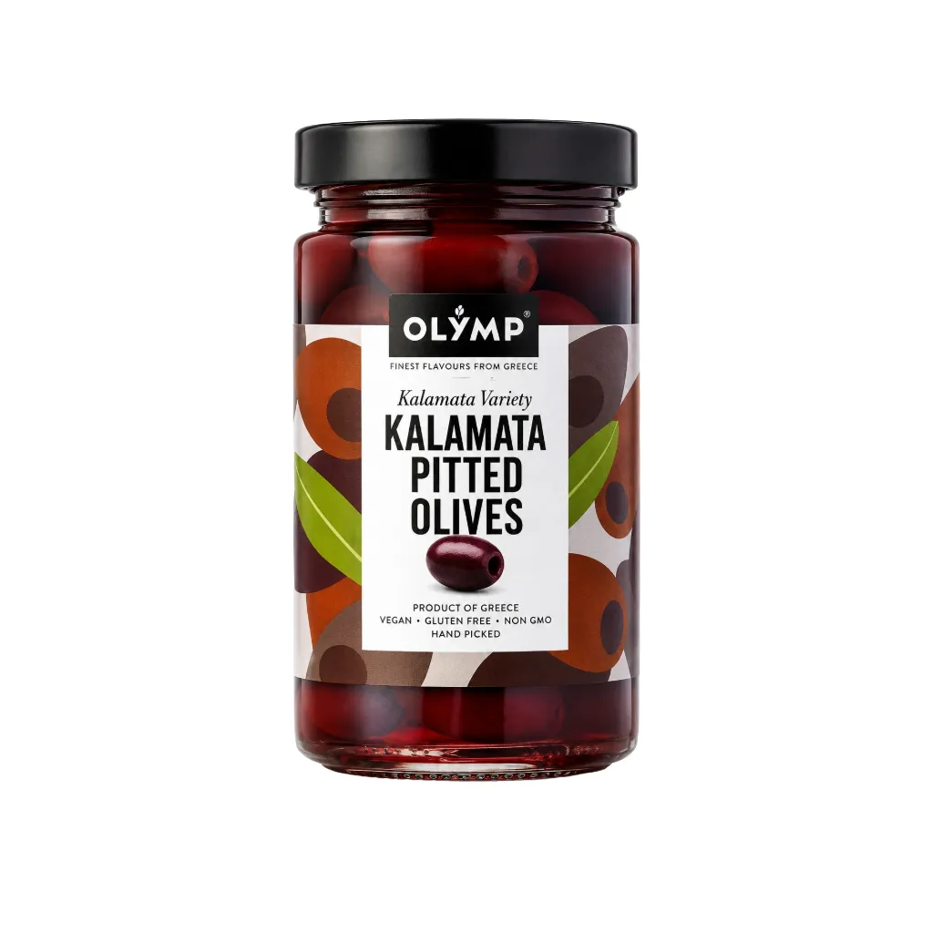 Olymp Black Kalamata Pitted Olives 320g