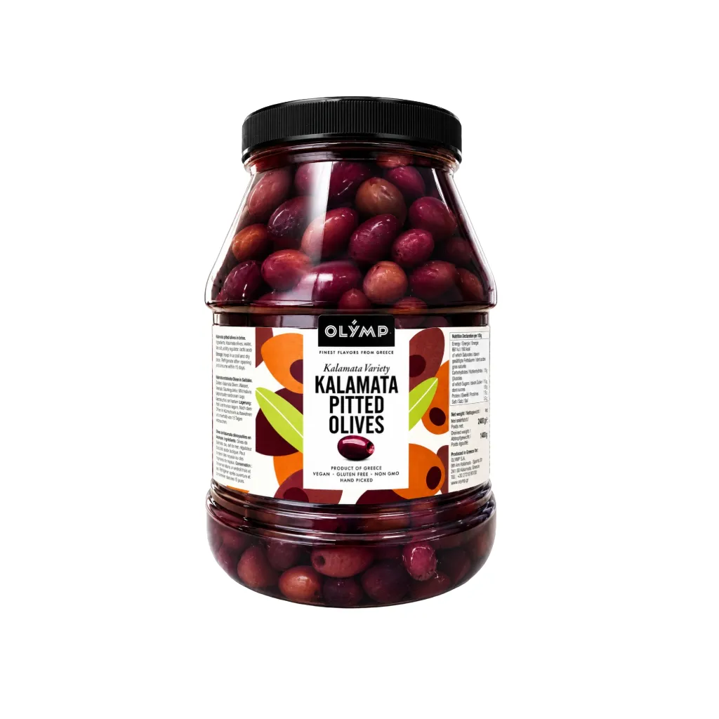 Olymp Kalamata Pitted Olives 2.3kg