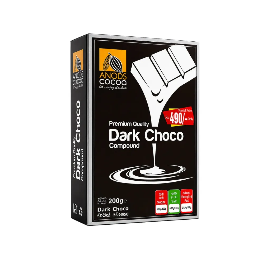 Anods Cocoa Dark Choco Compound 200g