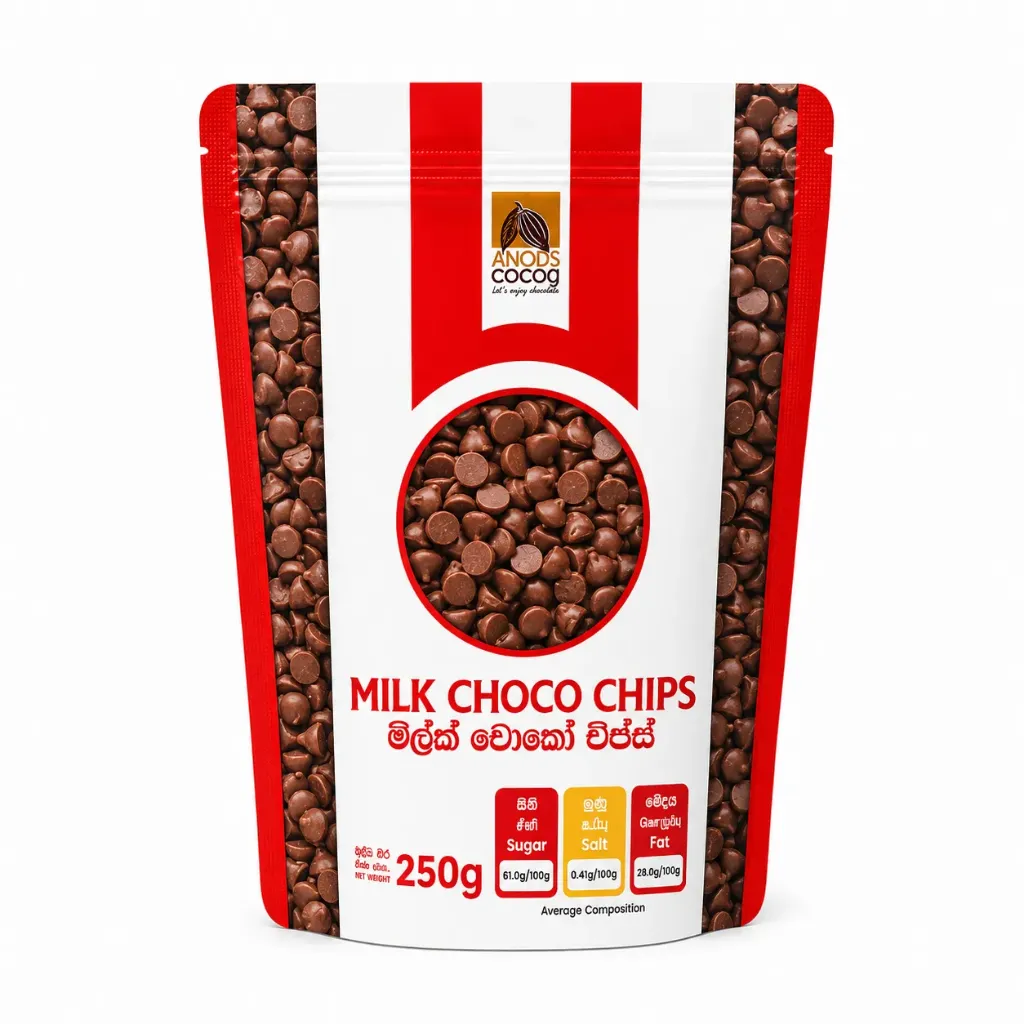 [3910] Anods Cocoa Milk Choco Chips 250g
