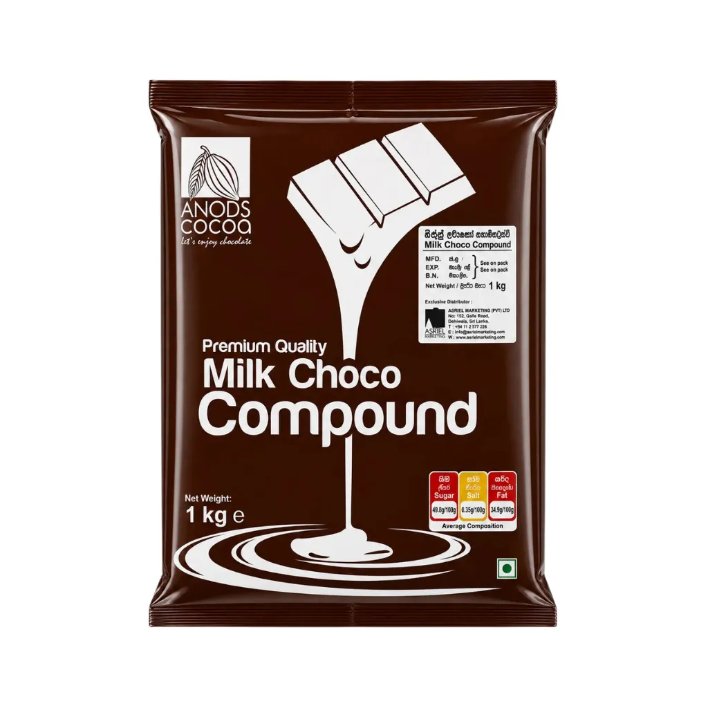 [3926] Anods Cocoa Milk Choco Compound 1kg