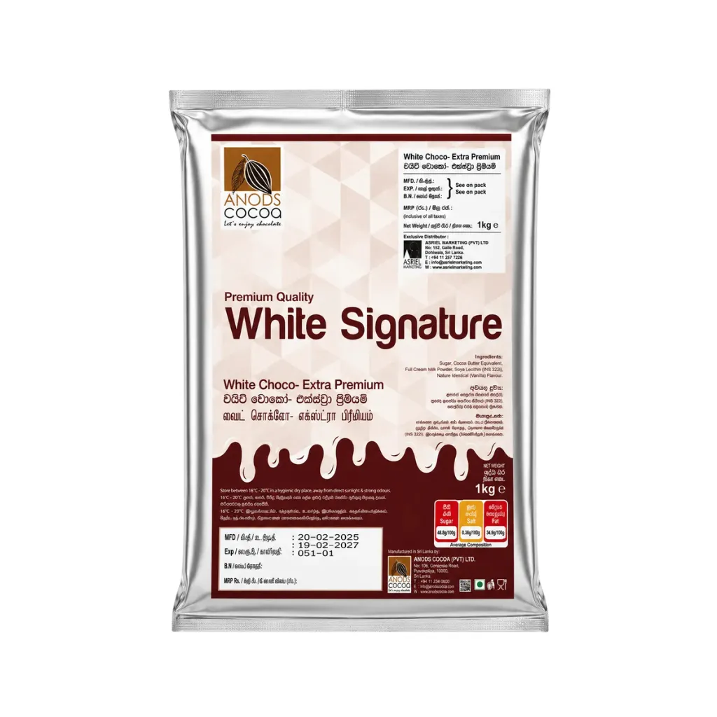 Anods Cocoa White Singature Extra Premium 1kg