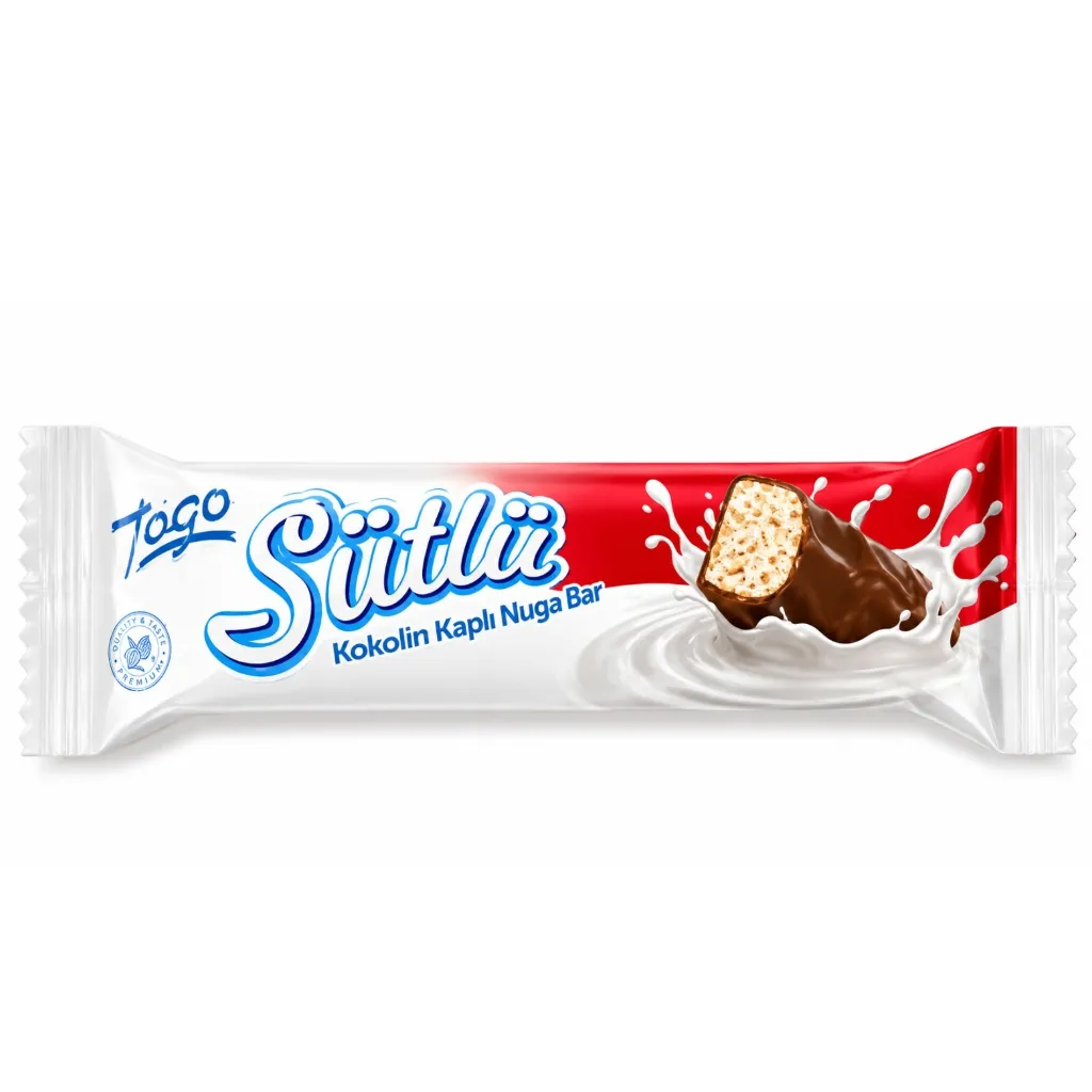Togo Sutlu Milk Compound Coated Nougat Bar 25g
