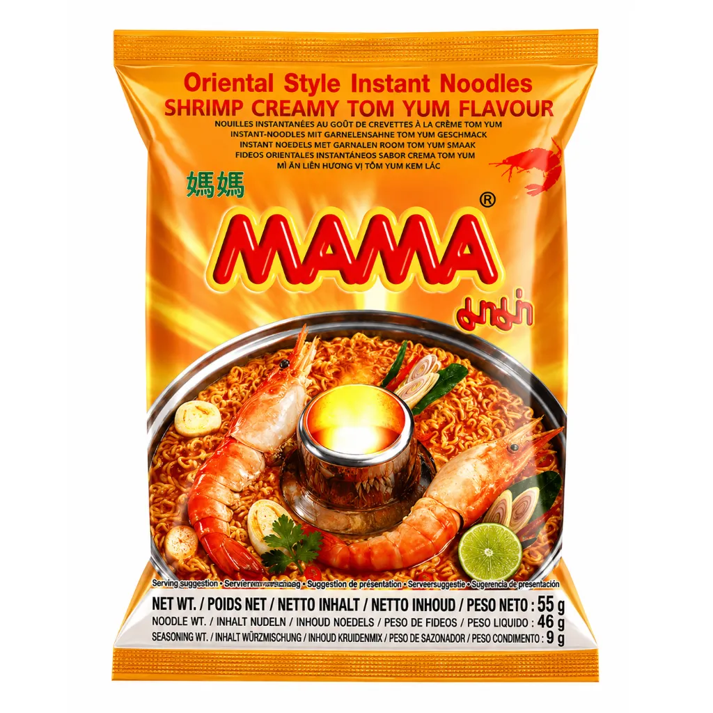 MAMA Instant Noodles Shrimp Creamy TomYum 55g